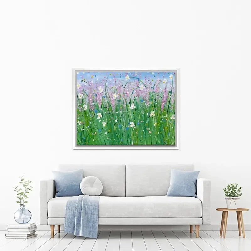 Fields Of Summer Canvas Print Fields Of Summer Canvas Print wall art product Charlotte Anna Reed