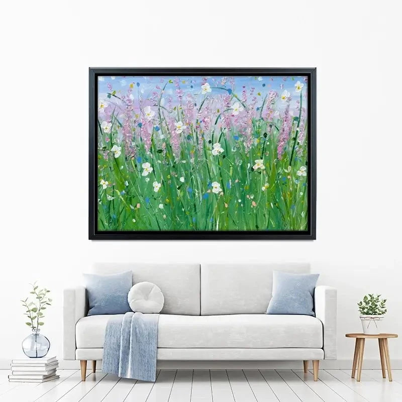 Fields Of Summer Canvas Print Fields Of Summer Canvas Print wall art product Charlotte Anna Reed