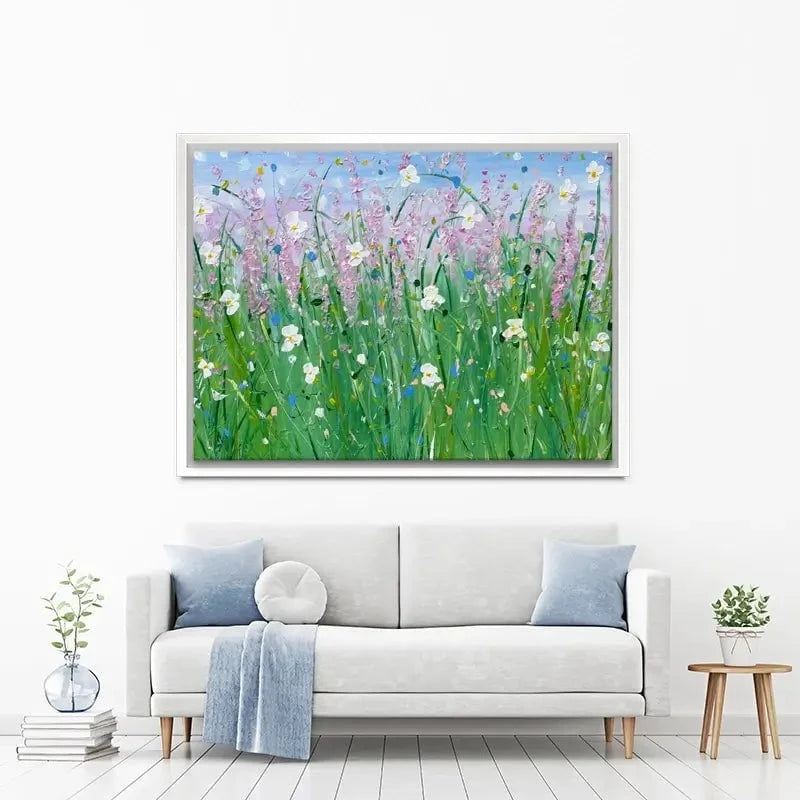 Fields Of Summer Canvas Print Fields Of Summer Canvas Print wall art product Charlotte Anna Reed