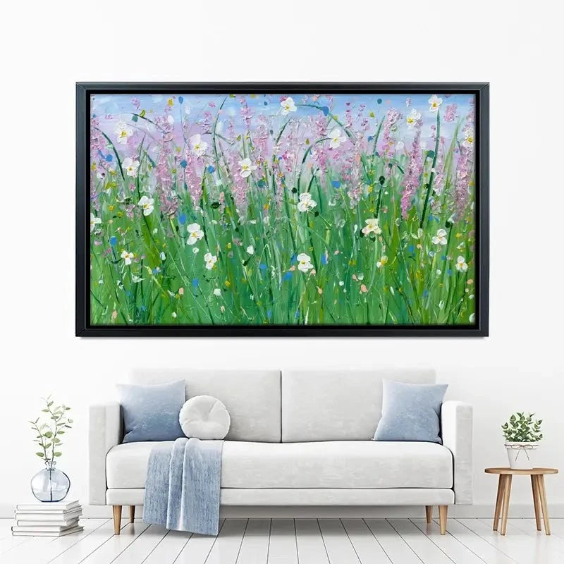 Fields Of Summer Canvas Print Fields Of Summer Canvas Print wall art product Charlotte Anna Reed