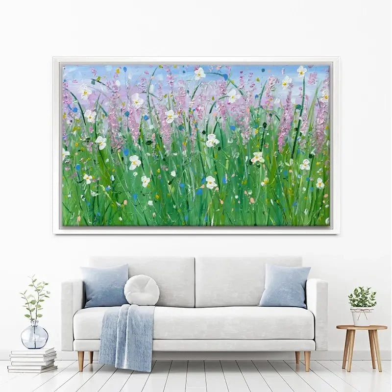 Fields Of Summer Canvas Print Fields Of Summer Canvas Print wall art product Charlotte Anna Reed
