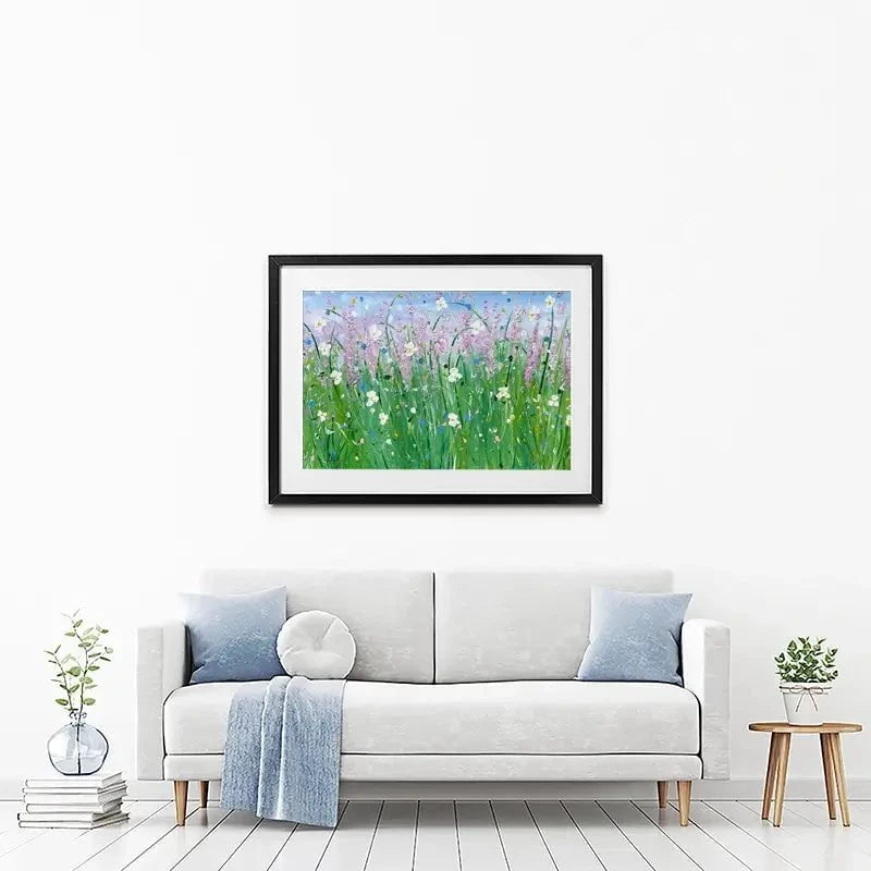 Fields Of Summer Framed Art Print Fields Of Summer Framed Art Print wall art product Charlotte Anna Reed