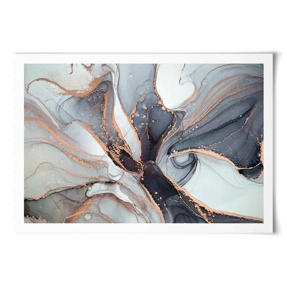 Fifty Shades Of Grey Marble Art Print Fifty Shades Of Grey Marble Art Print wall art product coldsun777 / Shutterstock
