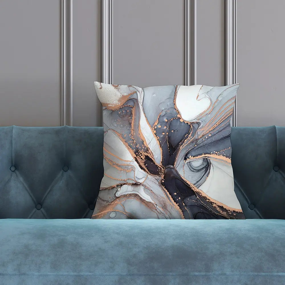 Fifty Shades Of Grey Marble Cushion Fifty Shades Of Grey Marble Cushion wall art product Art Print Shop