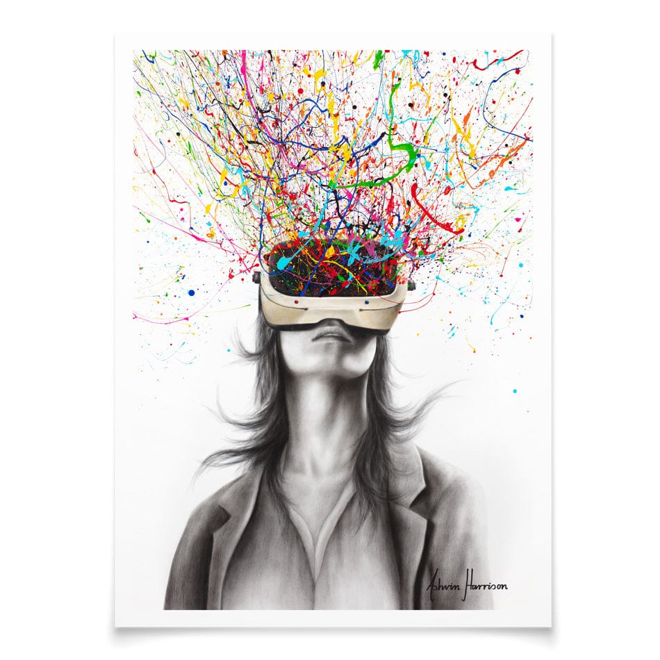 Filtered Reality Art Print wall art product / Shutterstock