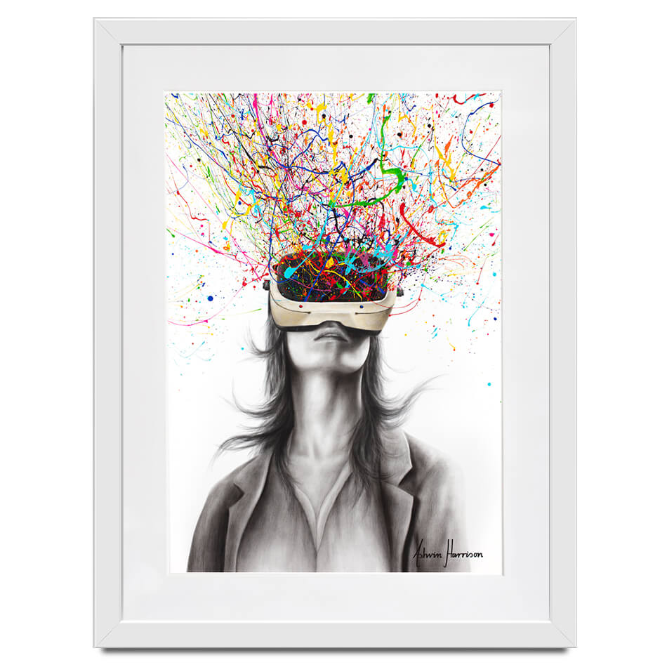 Filtered Reality Framed Art Print Filtered Reality Framed Art Print wall art product Ashvin Harrison