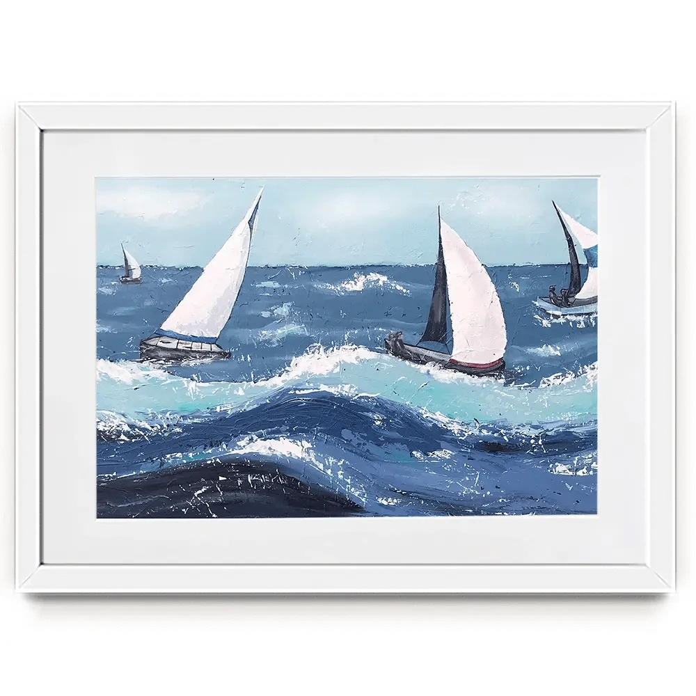 Final Sailing Framed Art Print Final Sailing Framed Art Print wall art product Jade Reynolds
