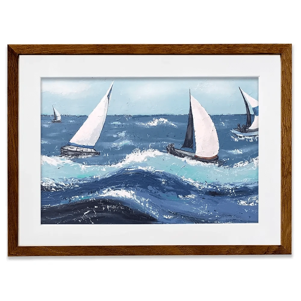 Final Sailing Framed Art Print Final Sailing Framed Art Print wall art product Jade Reynolds