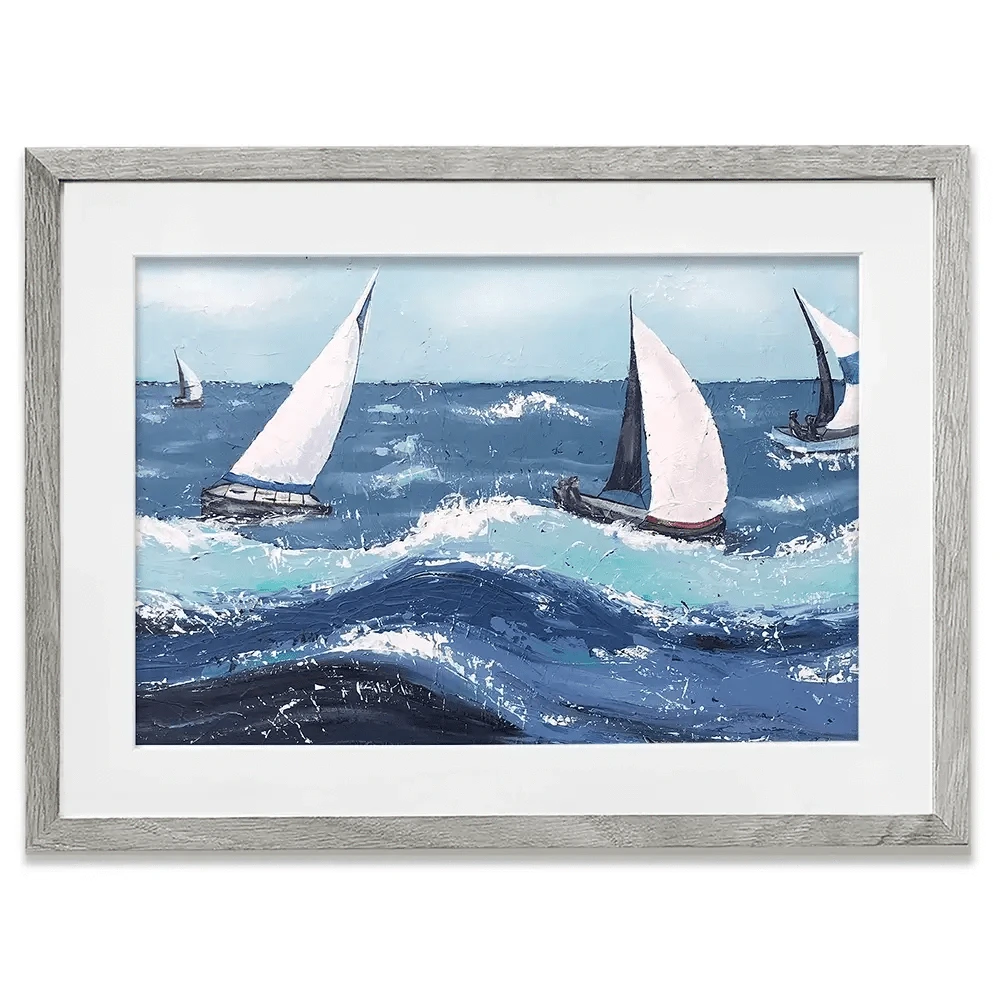 Final Sailing Framed Art Print Final Sailing Framed Art Print wall art product Jade Reynolds