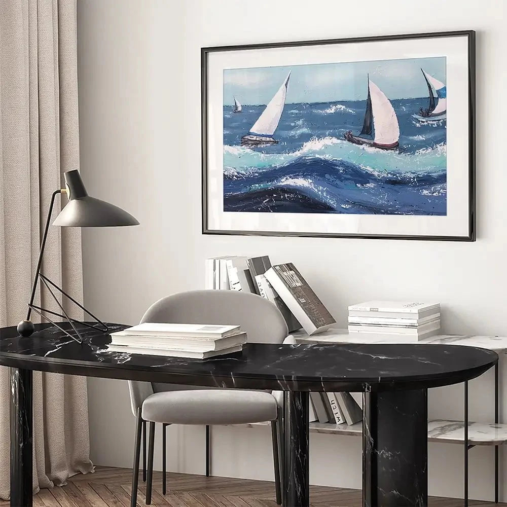 Final Sailing Framed Art Print Final Sailing Framed Art Print wall art product Jade Reynolds