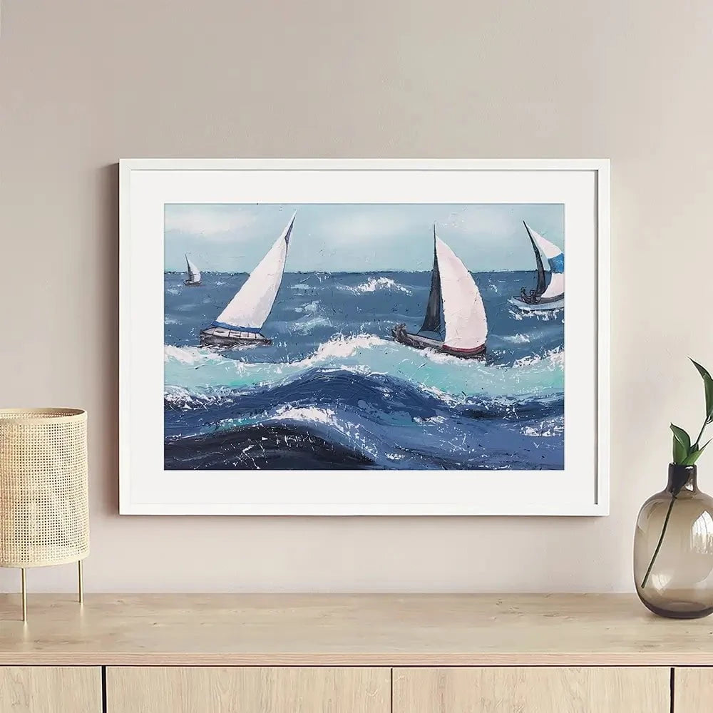 Final Sailing Framed Art Print Final Sailing Framed Art Print wall art product Jade Reynolds