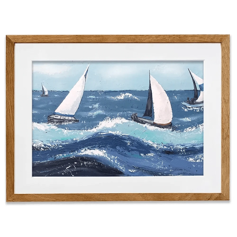 Final Sailing Framed Art Print Final Sailing Framed Art Print wall art product Jade Reynolds