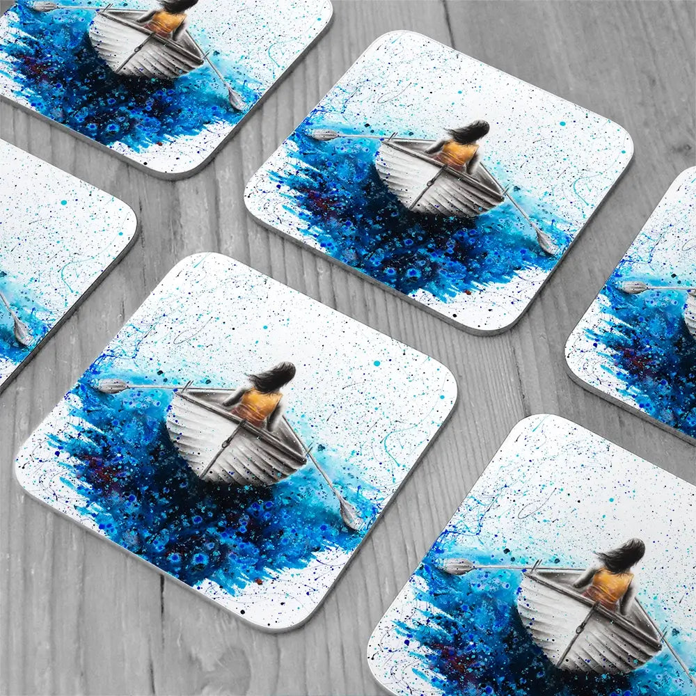 Finding Me Coaster Set Finding Me Coaster Set wall art product Ashvin Harrison