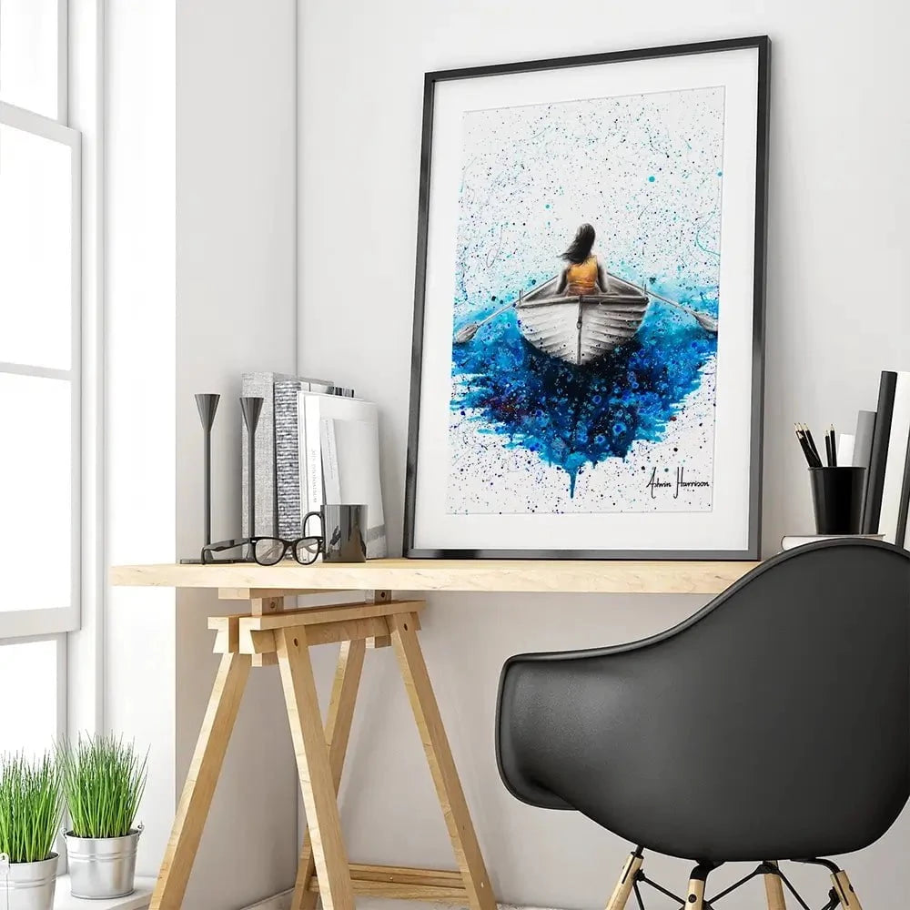 Finding Me Framed Art Print Finding Me Framed Art Print wall art product Ashvin Harrison