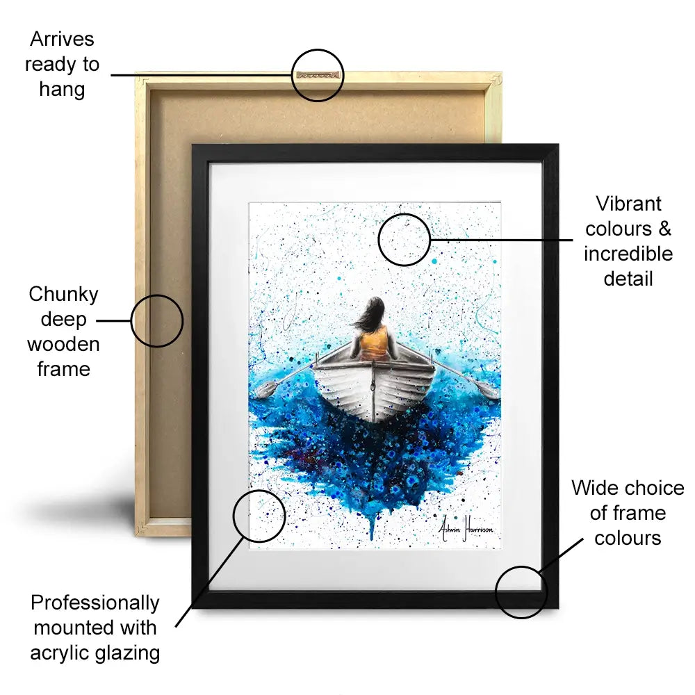 Finding Me Framed Art Print Finding Me Framed Art Print wall art product Ashvin Harrison