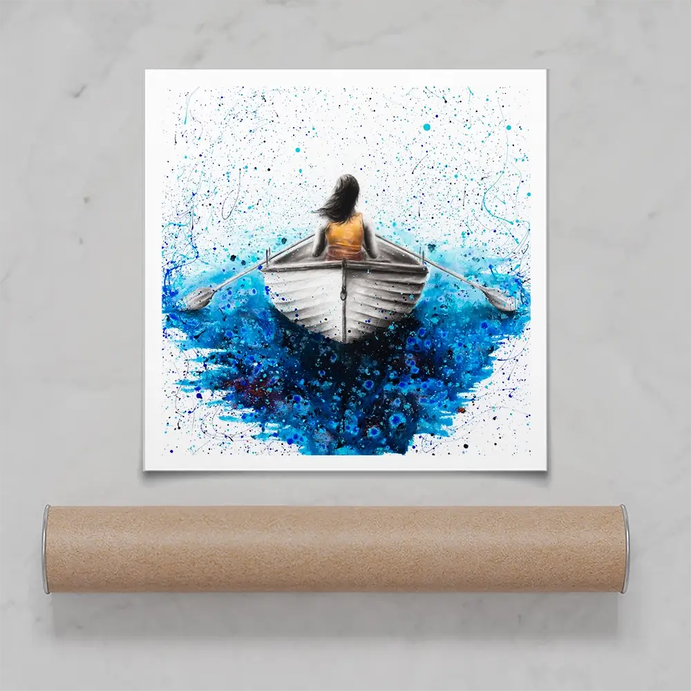 Finding Me Square Art Print Finding Me Square Art Print wall art product Ashvin Harrison