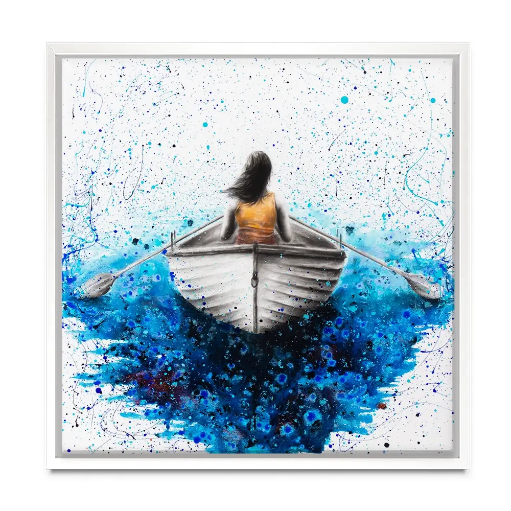 Finding Me Square Canvas Print Finding Me Square Canvas Print wall art product Ashvin Harrison