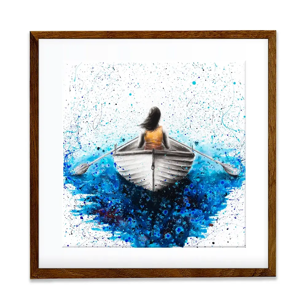 Finding Me Square Framed Art Print Finding Me Square Framed Art Print wall art product Ashvin Harrison