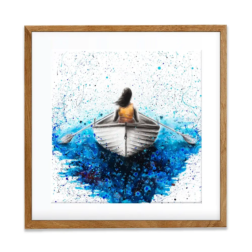 Finding Me Square Framed Art Print Finding Me Square Framed Art Print wall art product Ashvin Harrison