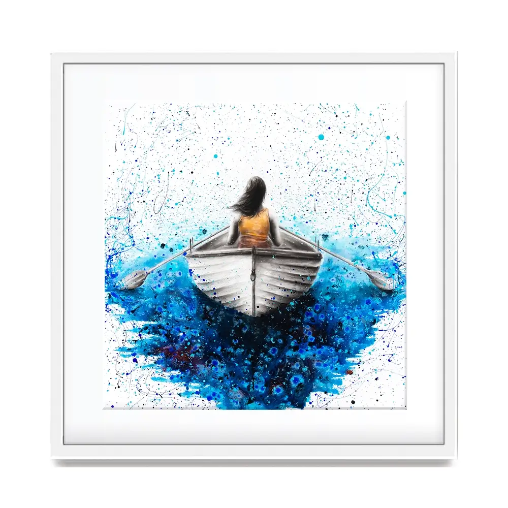 Finding Me Square Framed Art Print Finding Me Square Framed Art Print wall art product Ashvin Harrison