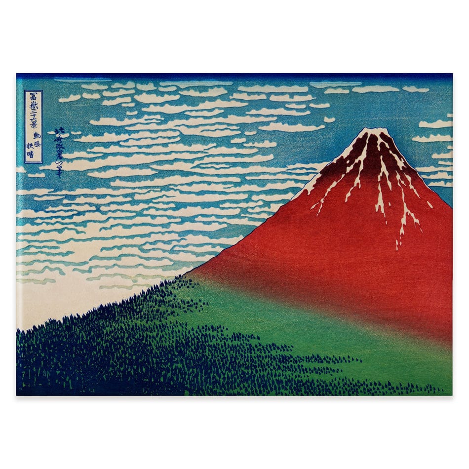 Fine Wind, Clear Morning Canvas Print wall art product Katsushika Hokusai
