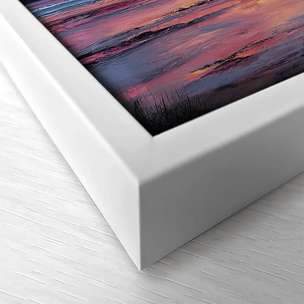 Fire Sky Bay Oversized Canvas Print Fire Sky Bay Oversized Canvas Print wall art product Art Print Shop