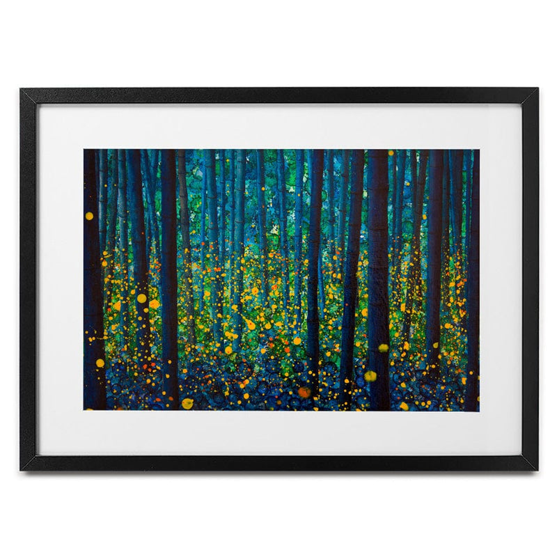 Fireflies Framed Art Print wall art product DB Waterman