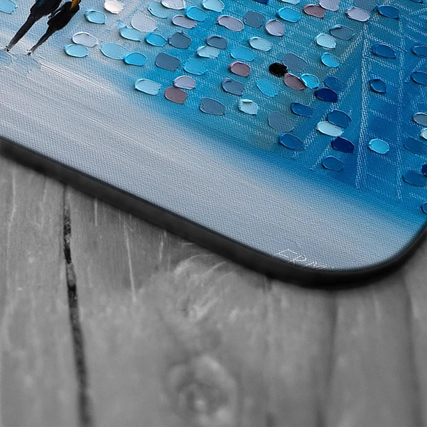 First Love Coaster Set Rainbow Soul Tree Coaster Set | Rainbow Soul Tree Art Coasters wall art product Ekaterina Ermilkina