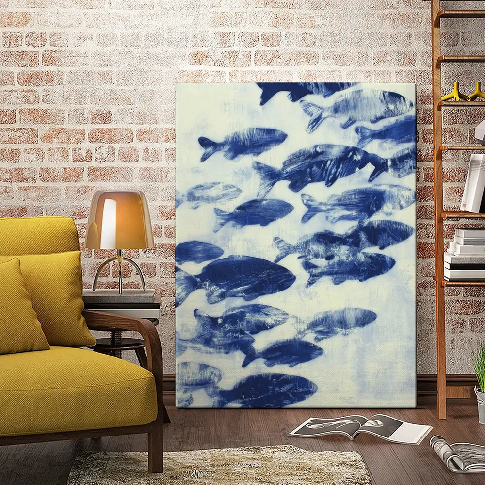 Fish Study Canvas Print Fish Study Canvas Print wall art product Chromatic Storm Studio