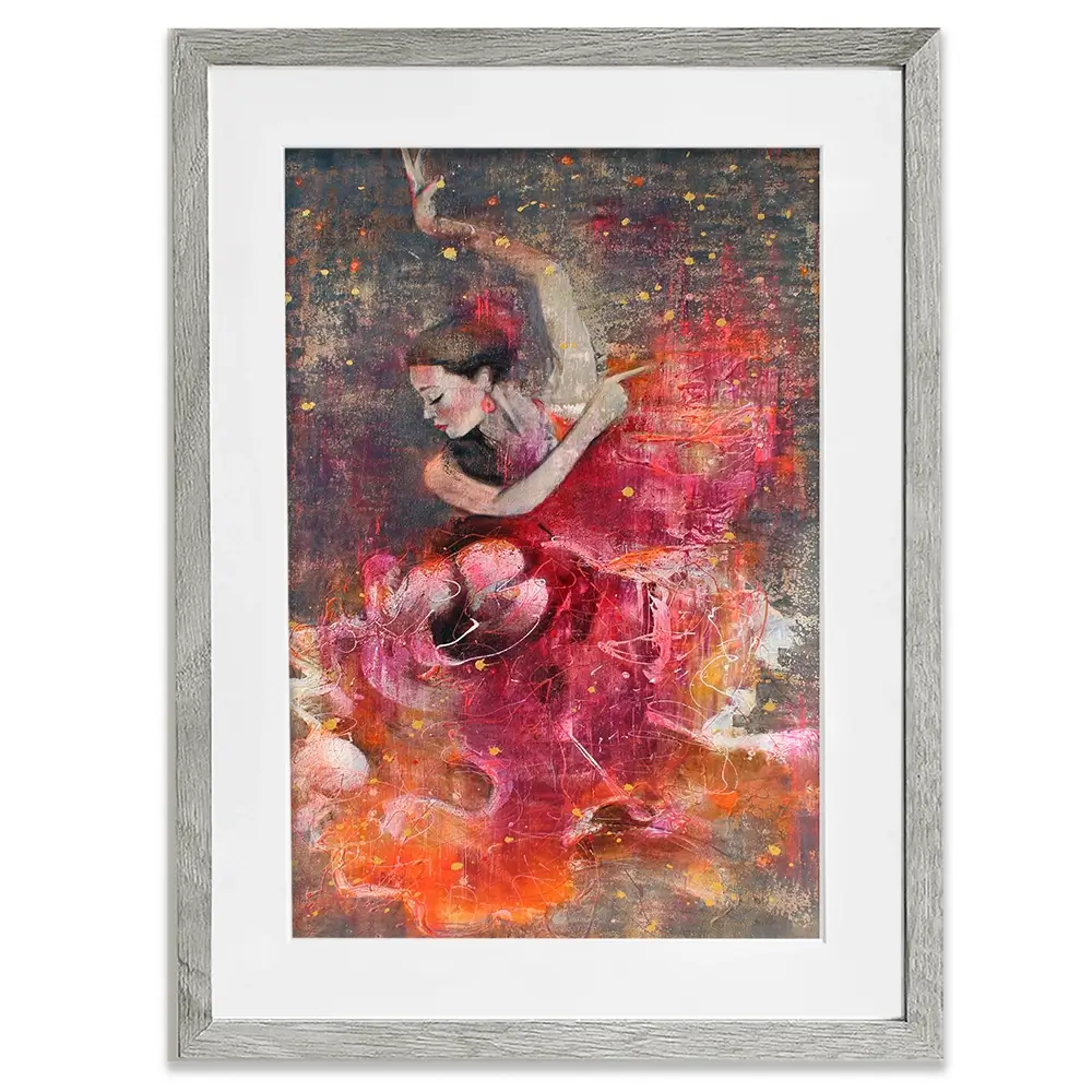 Flamenco Framed Art Print Flamenco Framed Art Print wall art product Studio Paint-Ing