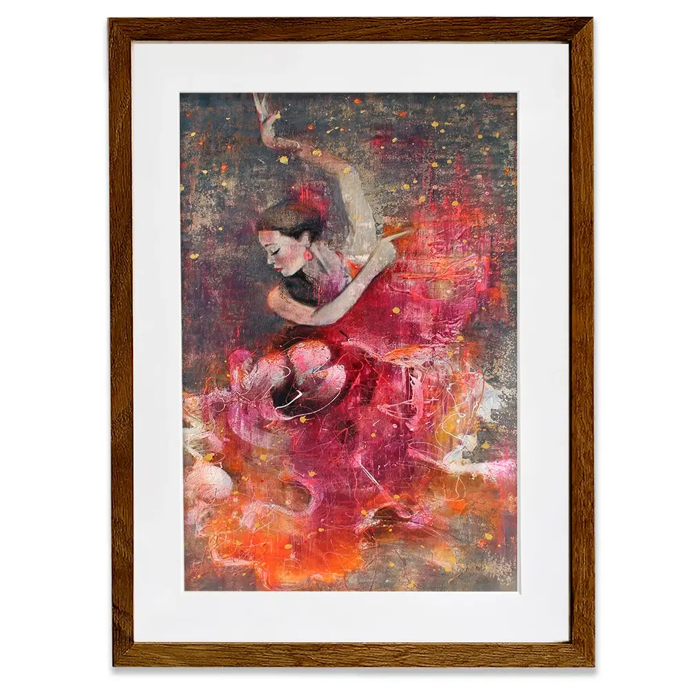 Flamenco Framed Art Print Flamenco Framed Art Print wall art product Studio Paint-Ing