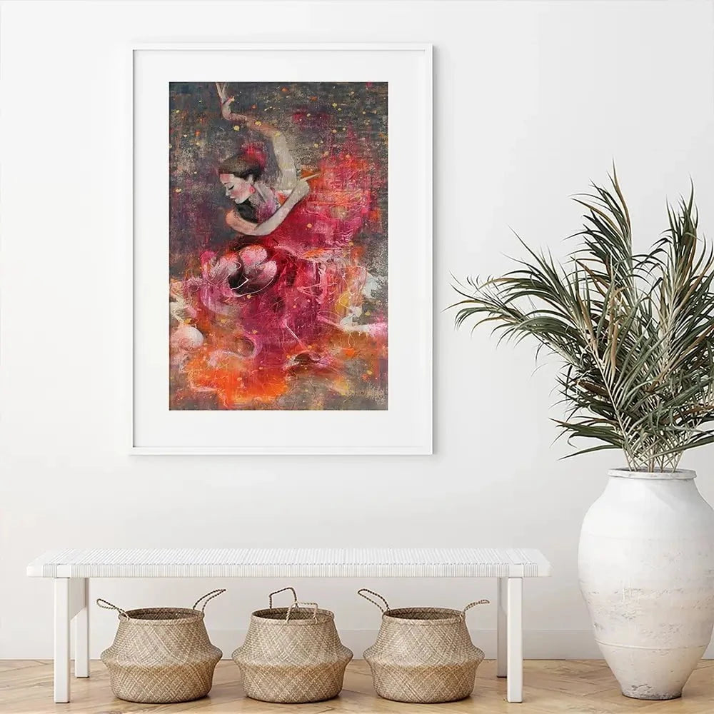 Flamenco Framed Art Print Flamenco Framed Art Print wall art product Studio Paint-Ing