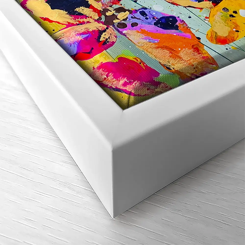 Flora Canvas Print Flora Canvas Print wall art product Scarlet Sky Studio