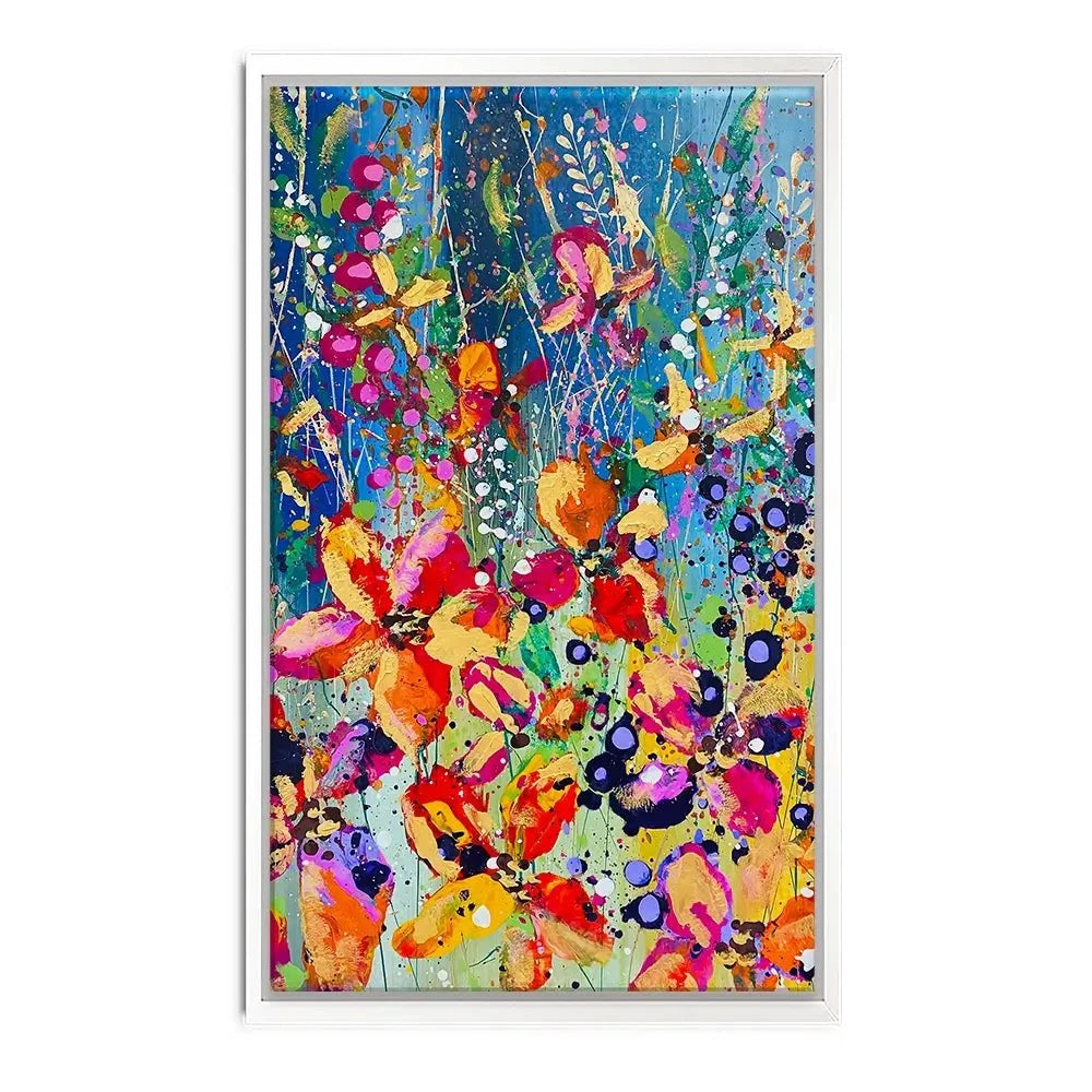 Flora Canvas Print Flora Canvas Print wall art product Scarlet Sky Studio