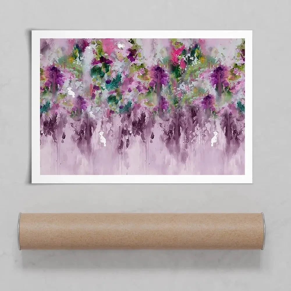 Floral Blush Art Print Floral Blush Art Print wall art product babe's design / Shutterstock