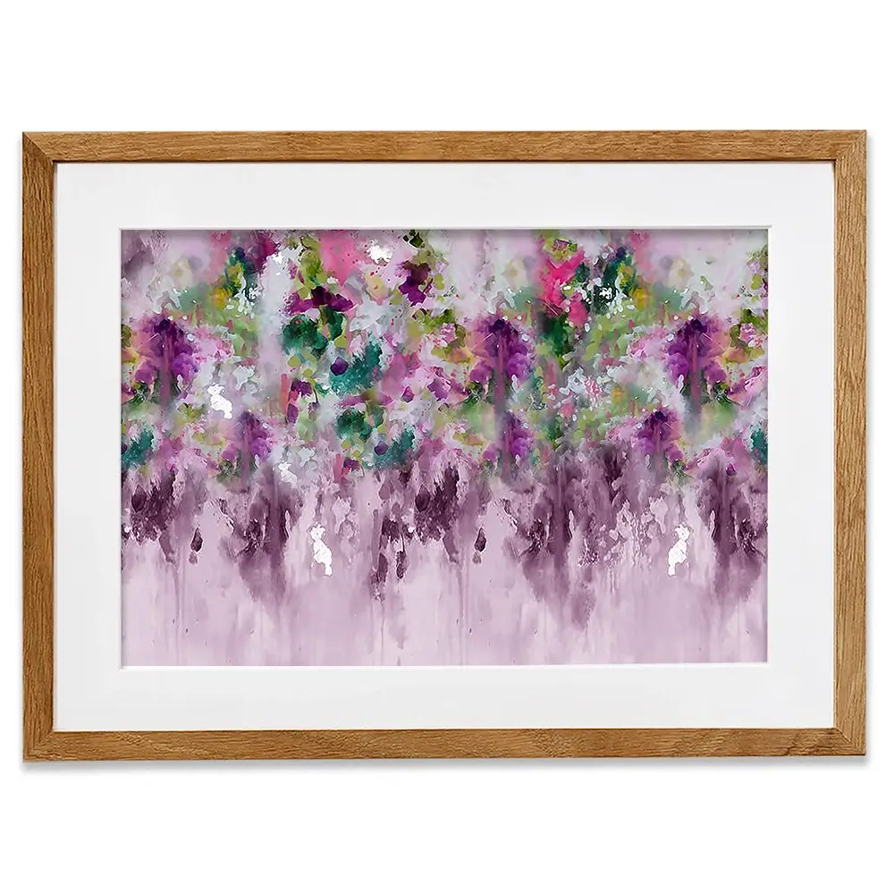 Floral Blush Framed Art Print Floral Blush Framed Art Print wall art product babe's design / Shutterstock