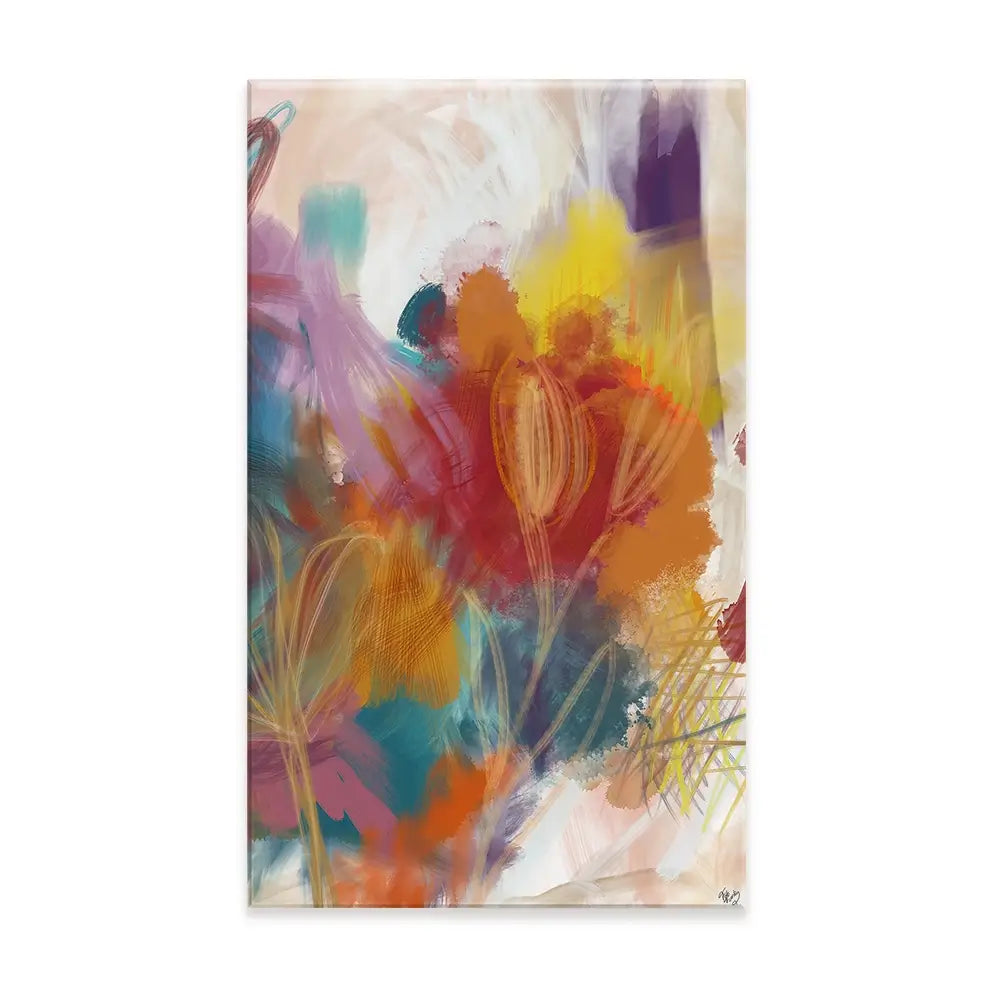Floral Carnival Canvas Print Floral Carnival Canvas Print wall art product Fab Funky