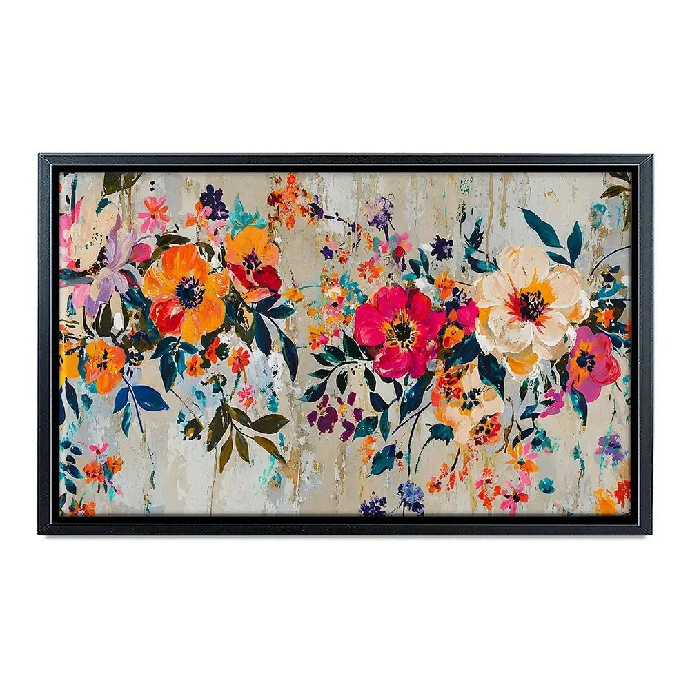 Floral Colour Pop Canvas Print Floral Colour Pop Canvas Print wall art product Franklyn Gregory - Independent