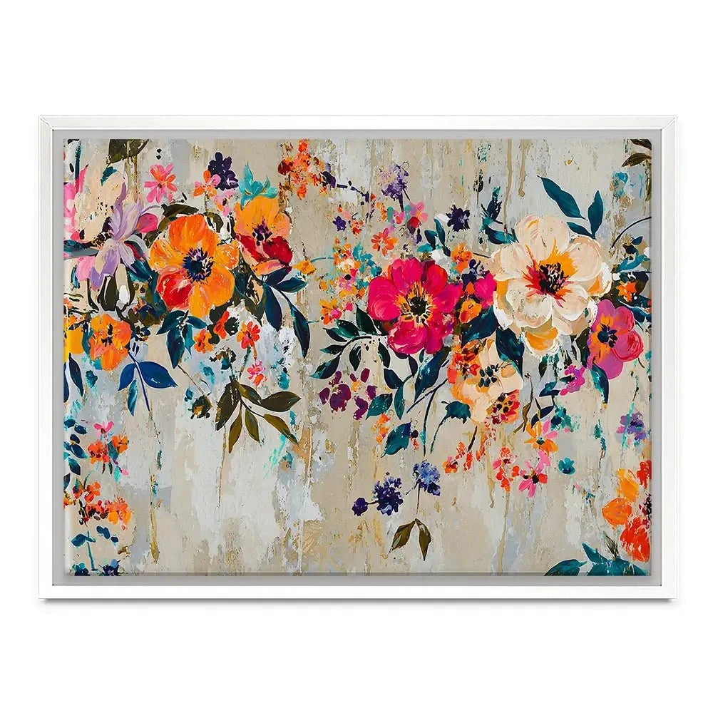Floral Colour Pop Canvas Print Floral Colour Pop Canvas Print wall art product Franklyn Gregory - Independent