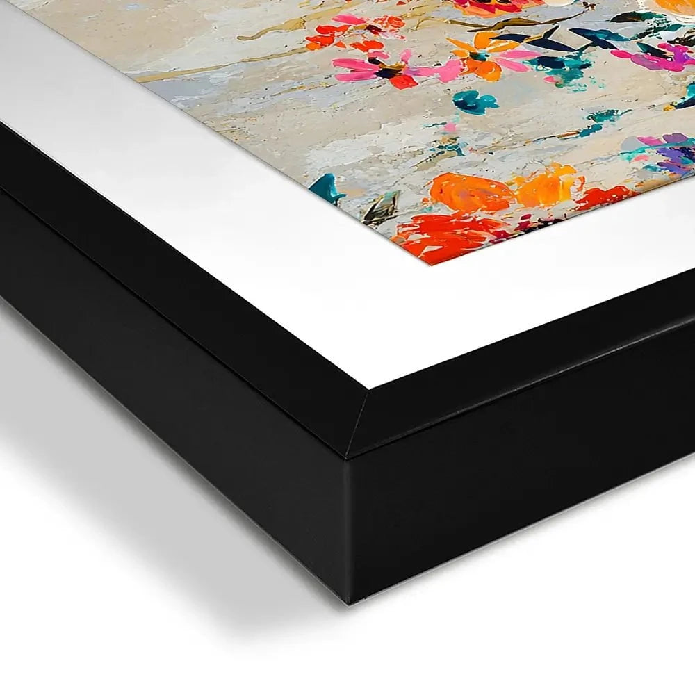 Floral Colour Pop Framed Art Print Floral Colour Pop Framed Art Print wall art product Franklyn Gregory - Independent