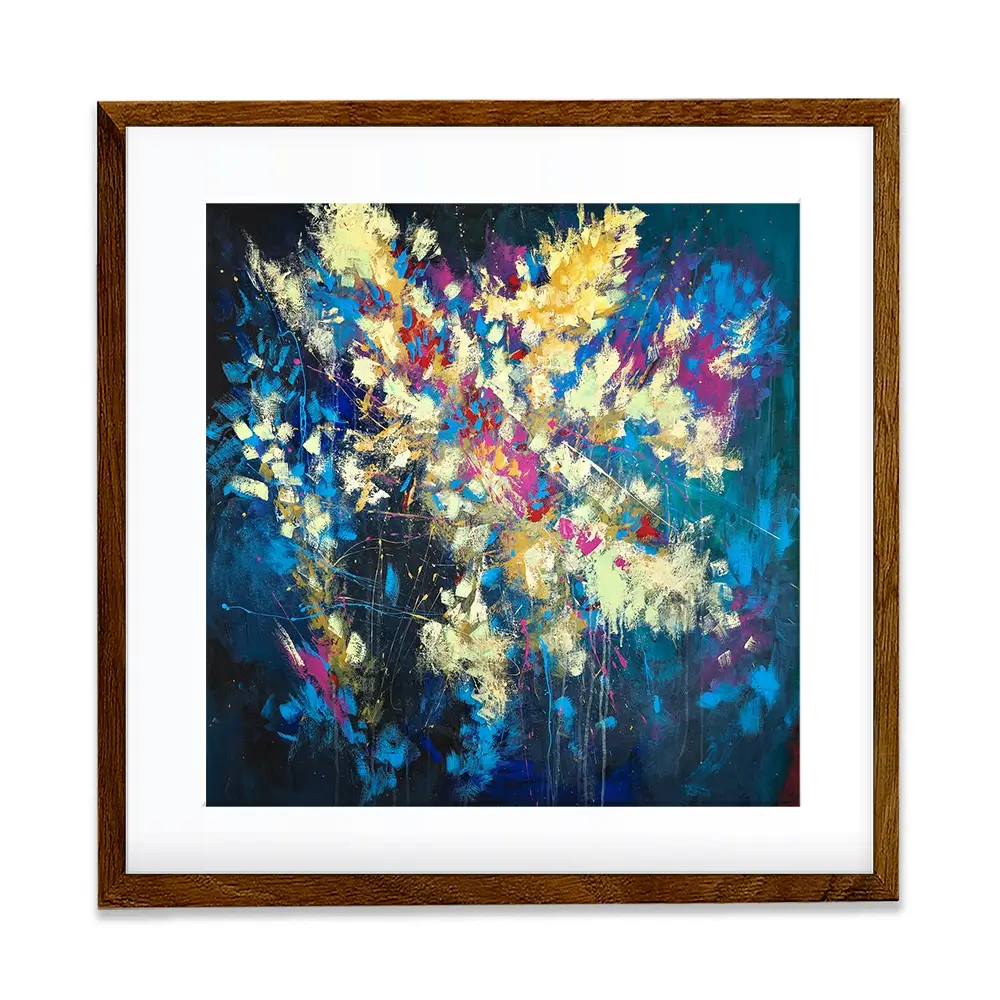 Floral Composition Square Framed Art Print Floral Composition Square Framed Art Print wall art product Anna Selina / Shutterstock