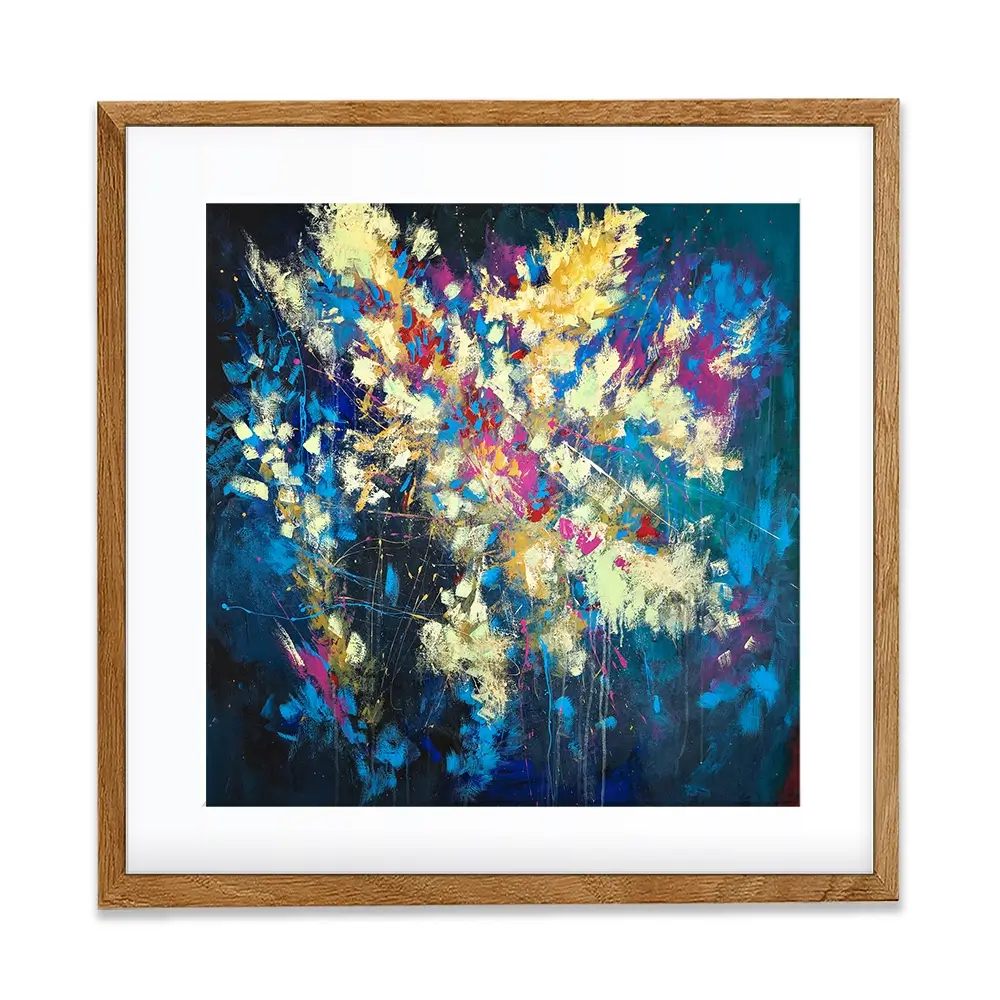 Floral Composition Square Framed Art Print Floral Composition Square Framed Art Print wall art product Anna Selina / Shutterstock