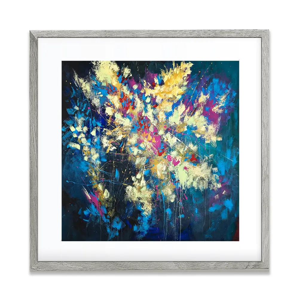 Floral Composition Square Framed Art Print Floral Composition Square Framed Art Print wall art product Anna Selina / Shutterstock