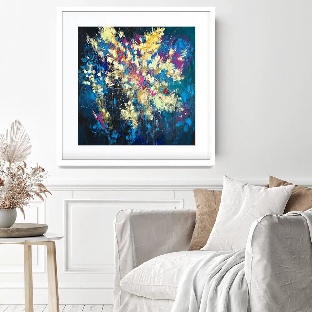 Floral Composition Square Framed Art Print Floral Composition Square Framed Art Print wall art product Anna Selina / Shutterstock