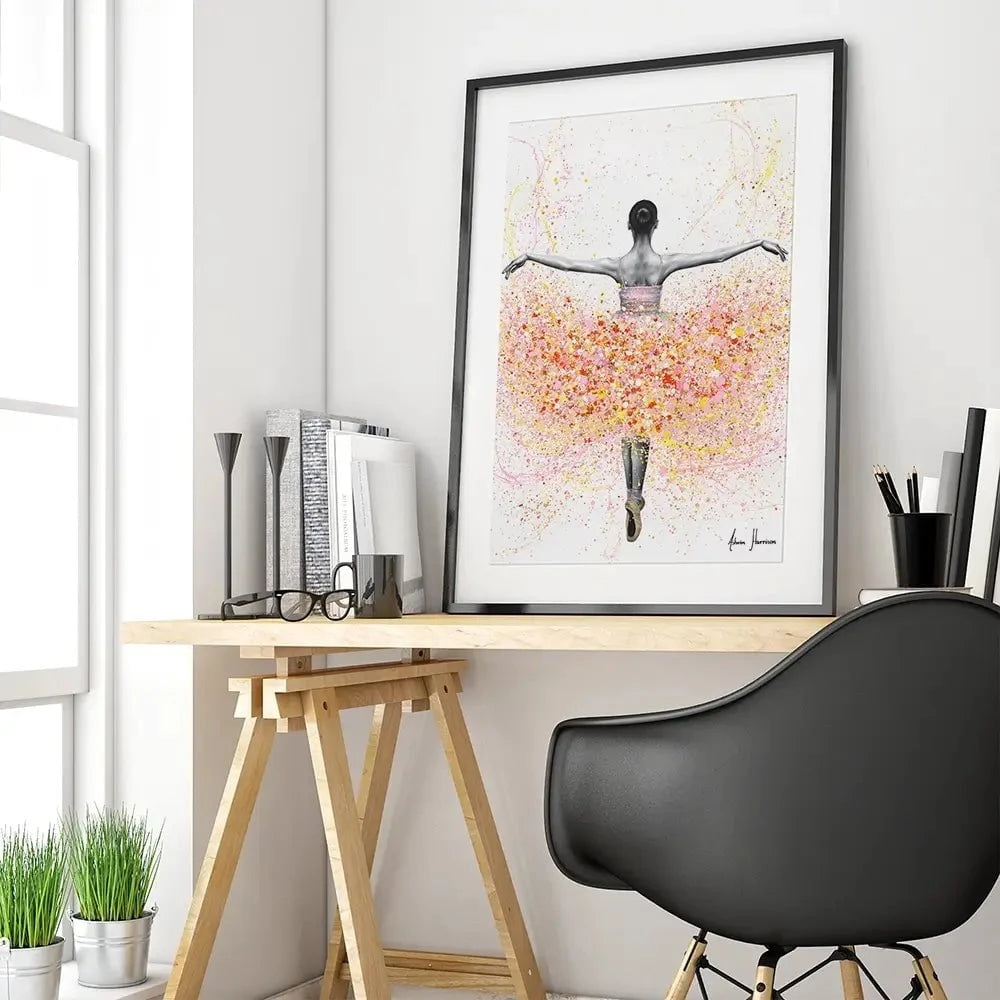 Floral Dancer Framed Art Print Floral Dancer Framed Art Print wall art product Ashvin Harrison