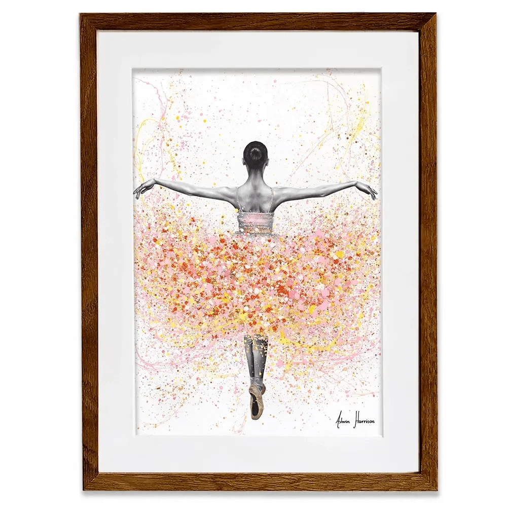 Floral Dancer Framed Art Print Floral Dancer Framed Art Print wall art product Ashvin Harrison