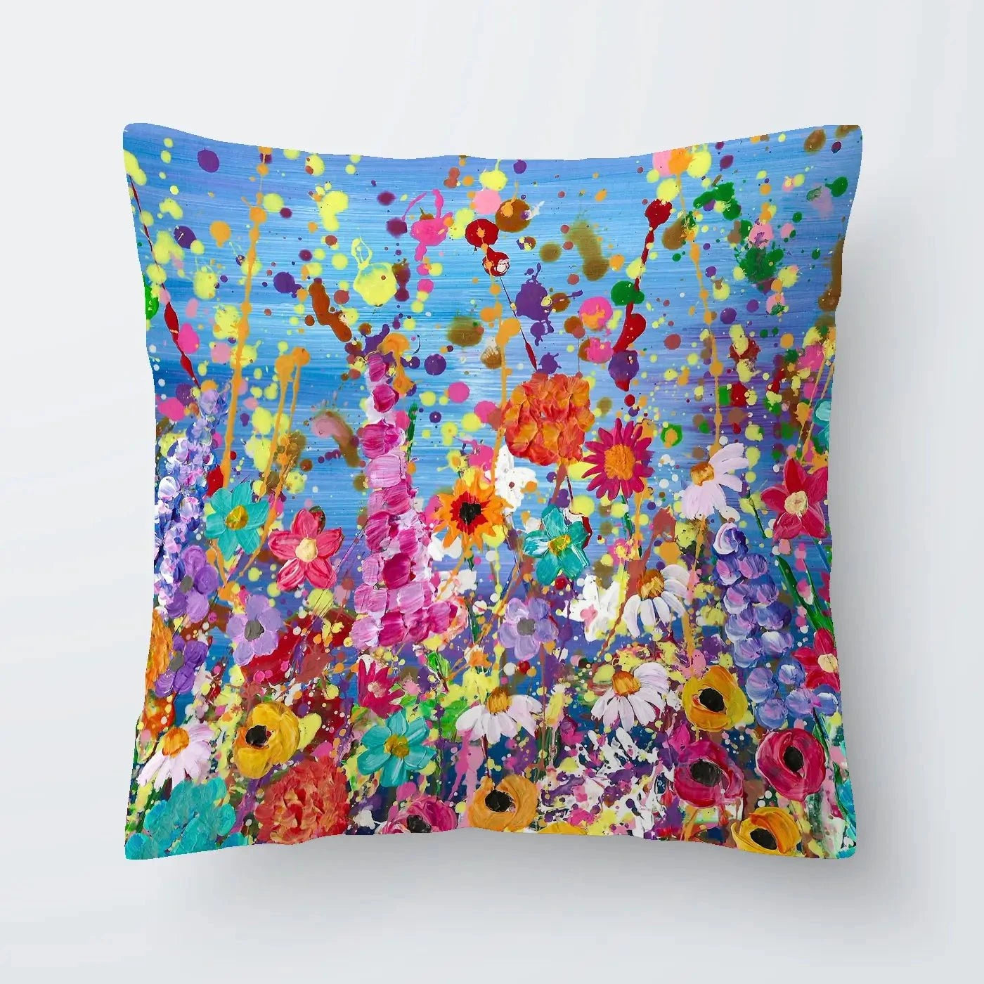 Floral Eruption Cushion Floral Eruption Cushion wall art product Emma LC Art