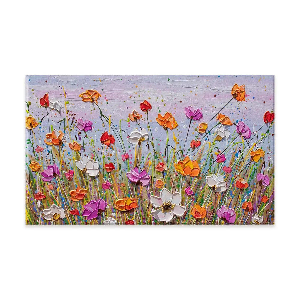 Floral Extravaganza Canvas Print Floral Extravaganza Canvas Print wall art product Olga Tkachyk