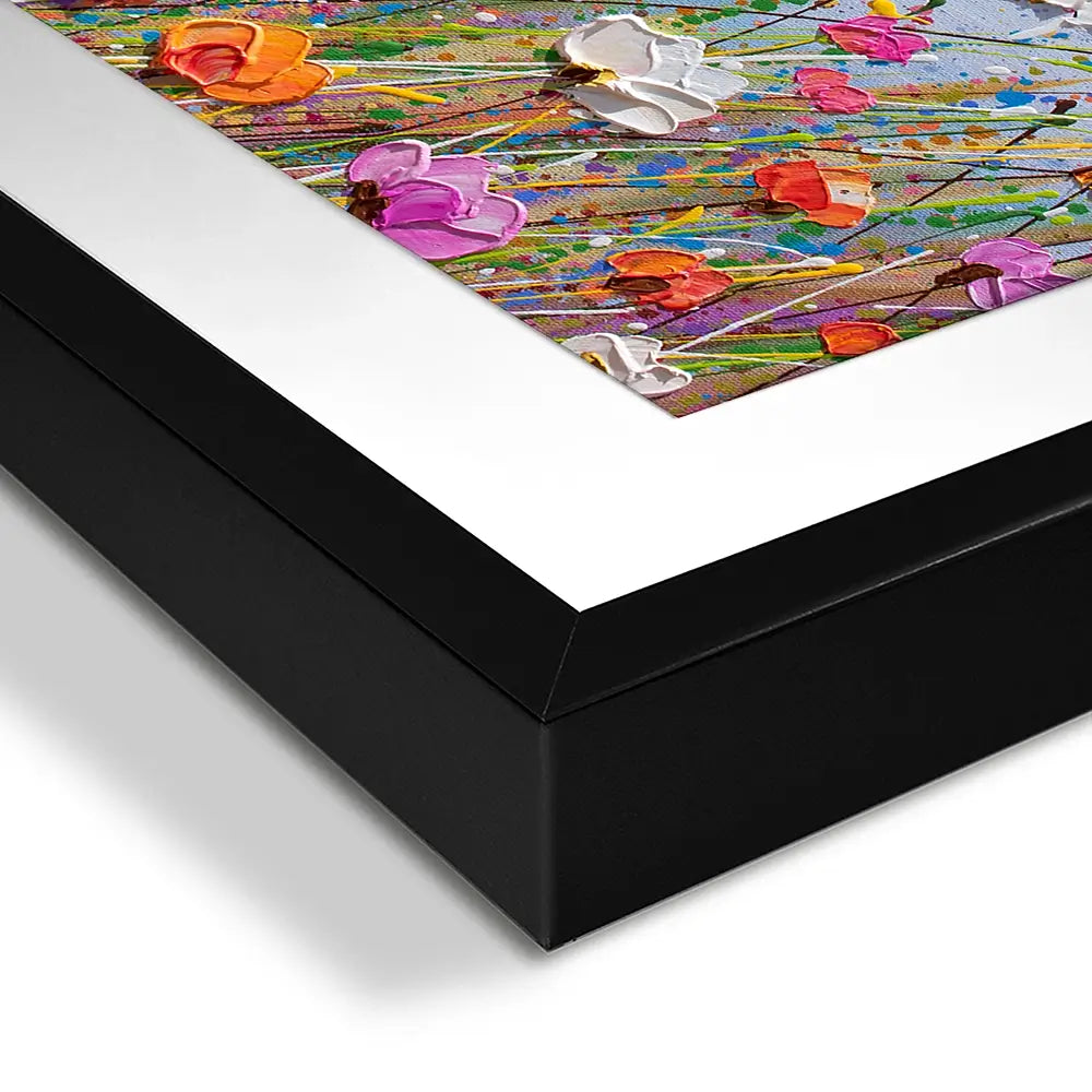 Floral Extravaganza Framed Art Print Floral Extravaganza Framed Art Print wall art product Olga Tkachyk