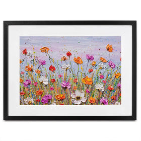 Floral Extravaganza Framed Art Print Floral Extravaganza Framed Art Print wall art product Olga Tkachyk